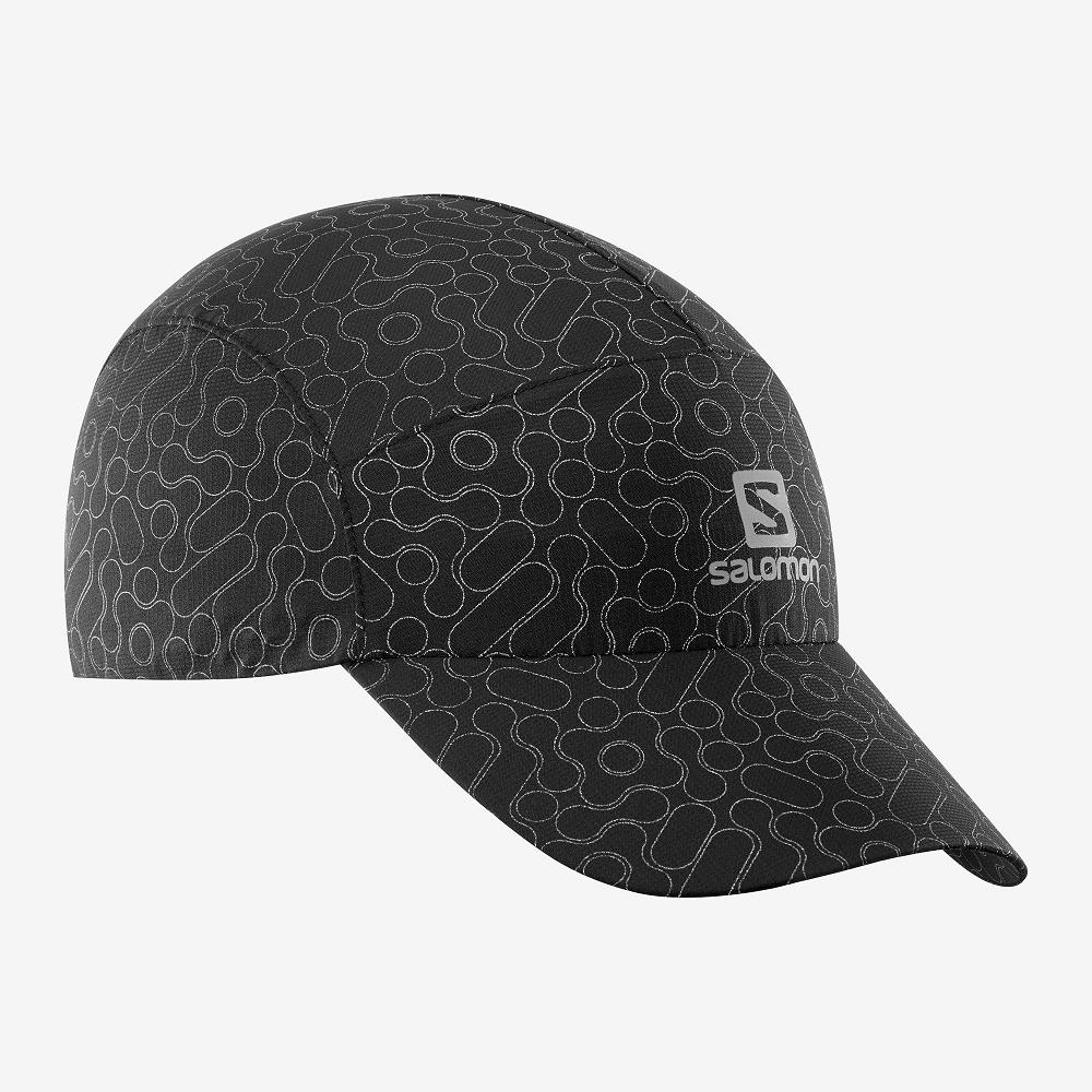 Salomon Israel REFLECTIVE - Mens Caps - Black (HRZX-74829)